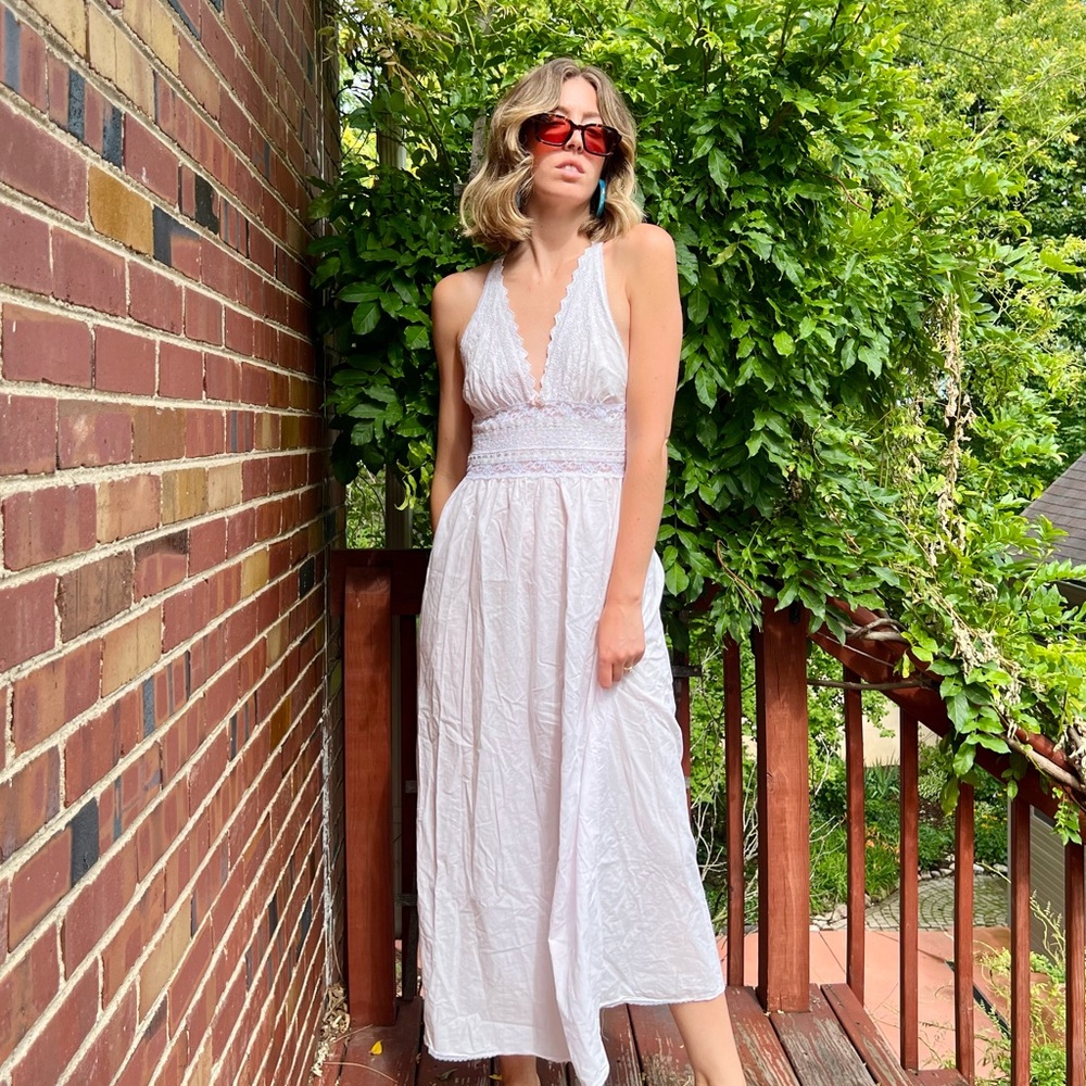 Miss Dior 80s Nightgown Lacey Dress - Picture 5 of 13